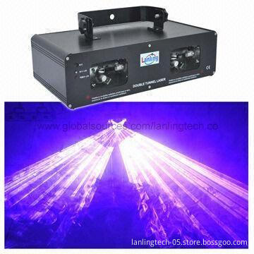 1,200mW Rose Double Beam Club Laser Light/Disco Laser Stage Light with 7.9kg Net Weight